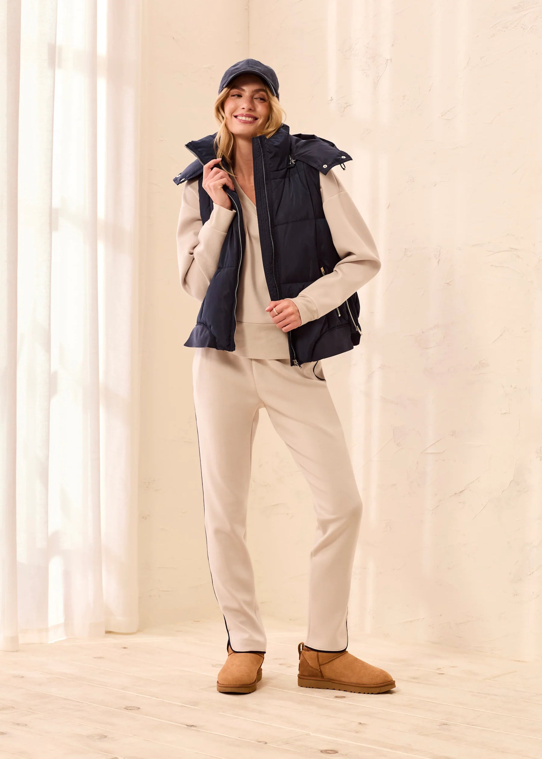Mika | Veste matelassée capuchon détachable