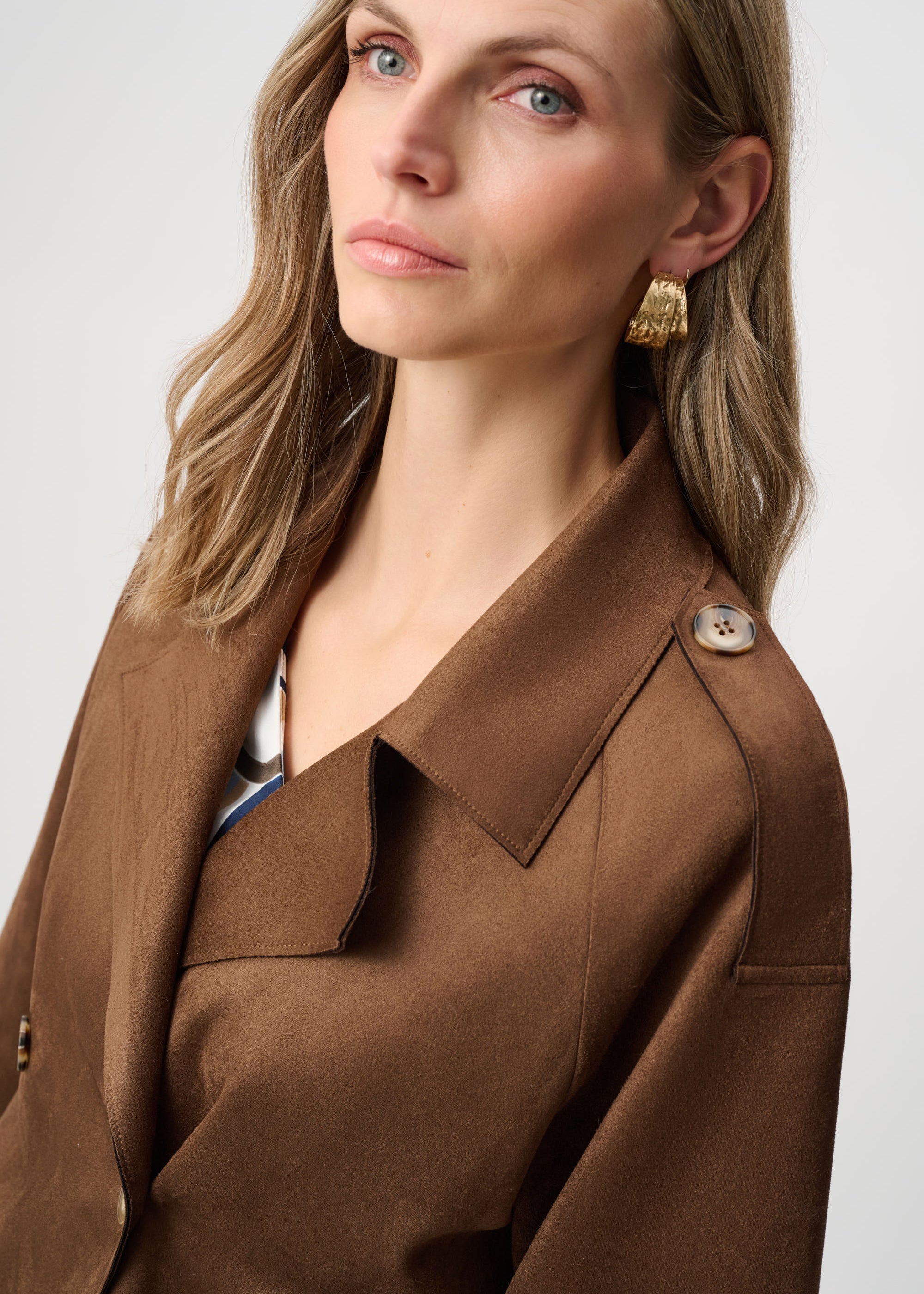 Chiara | Blouson effet suède