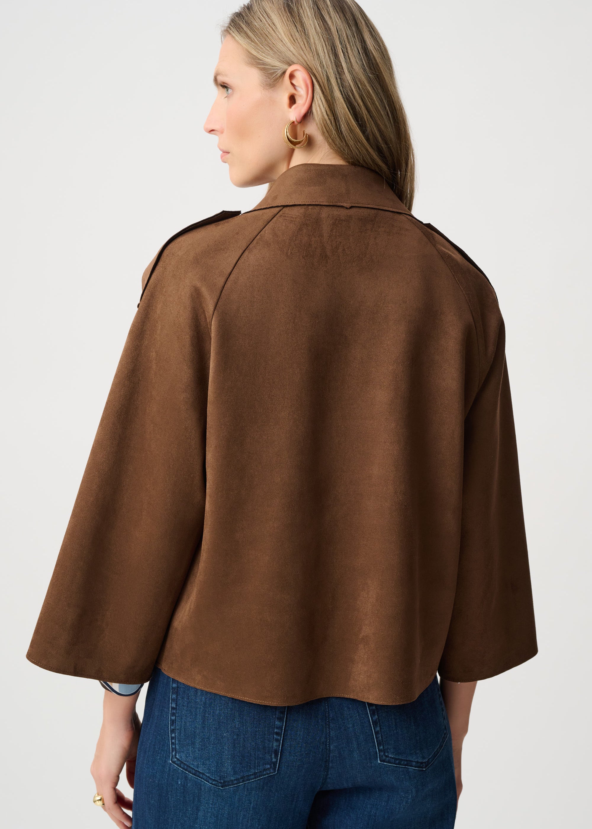 Chiara | Blouson effet suède