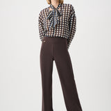 Nica | Pantalon à enfiler à jambes larges