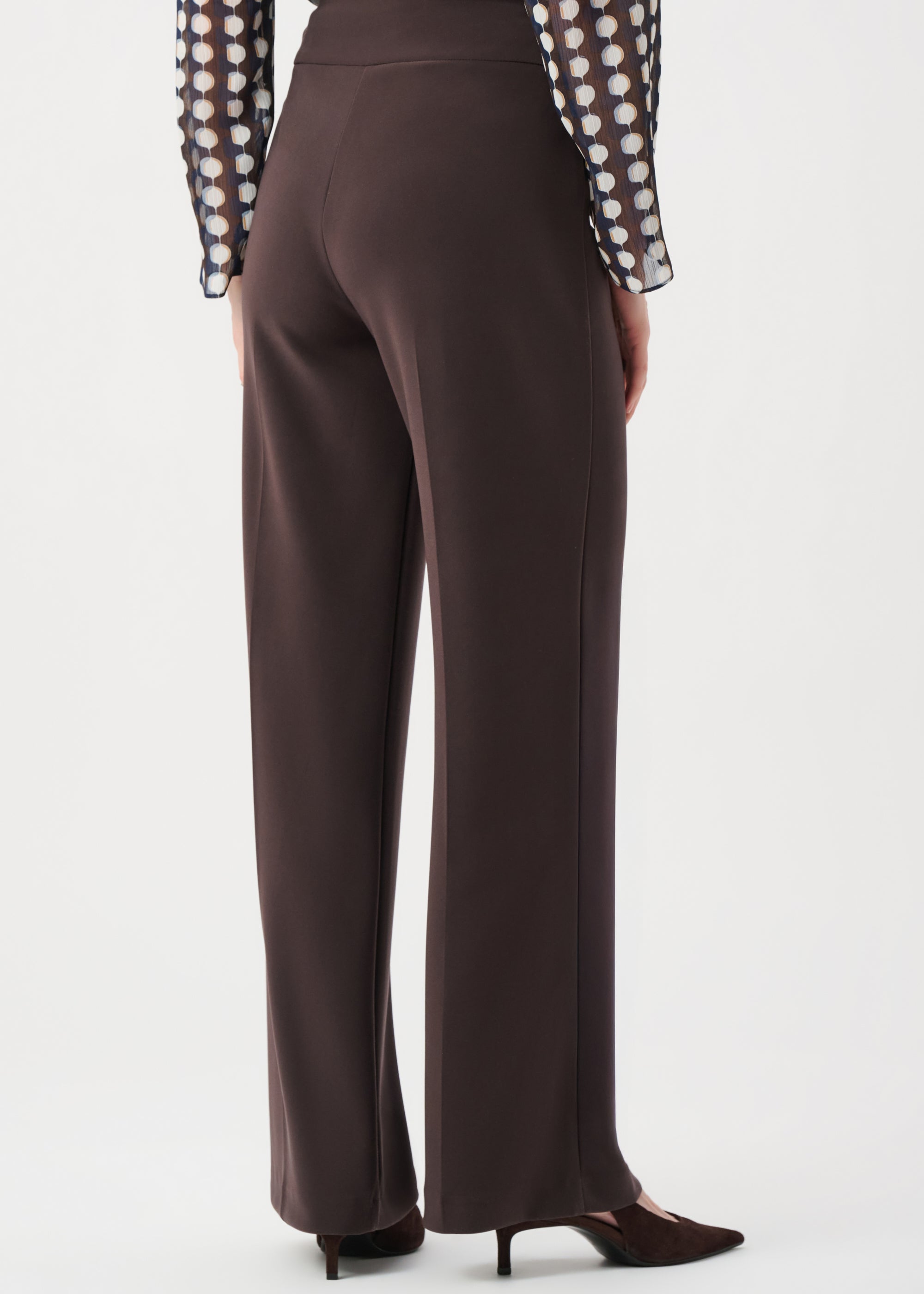 Nica | Pantalon à enfiler à jambes larges