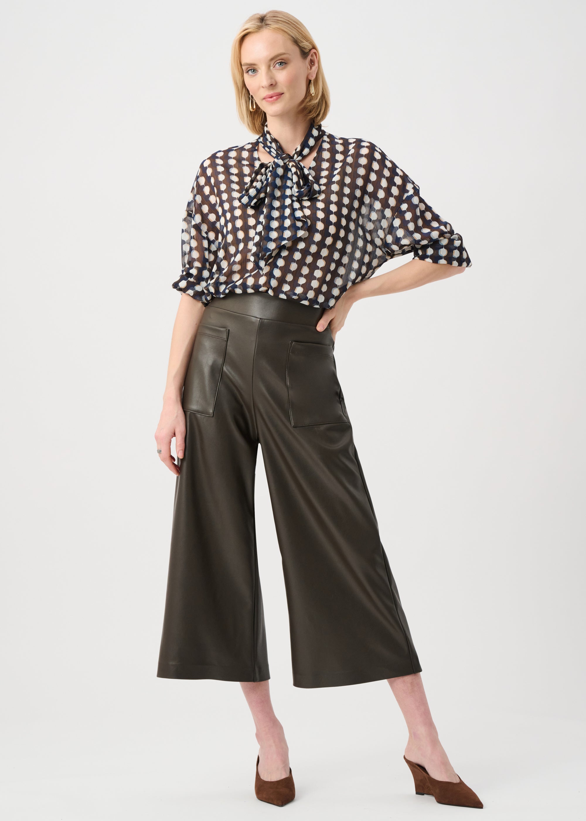 Pia| Pantalon en cuirette