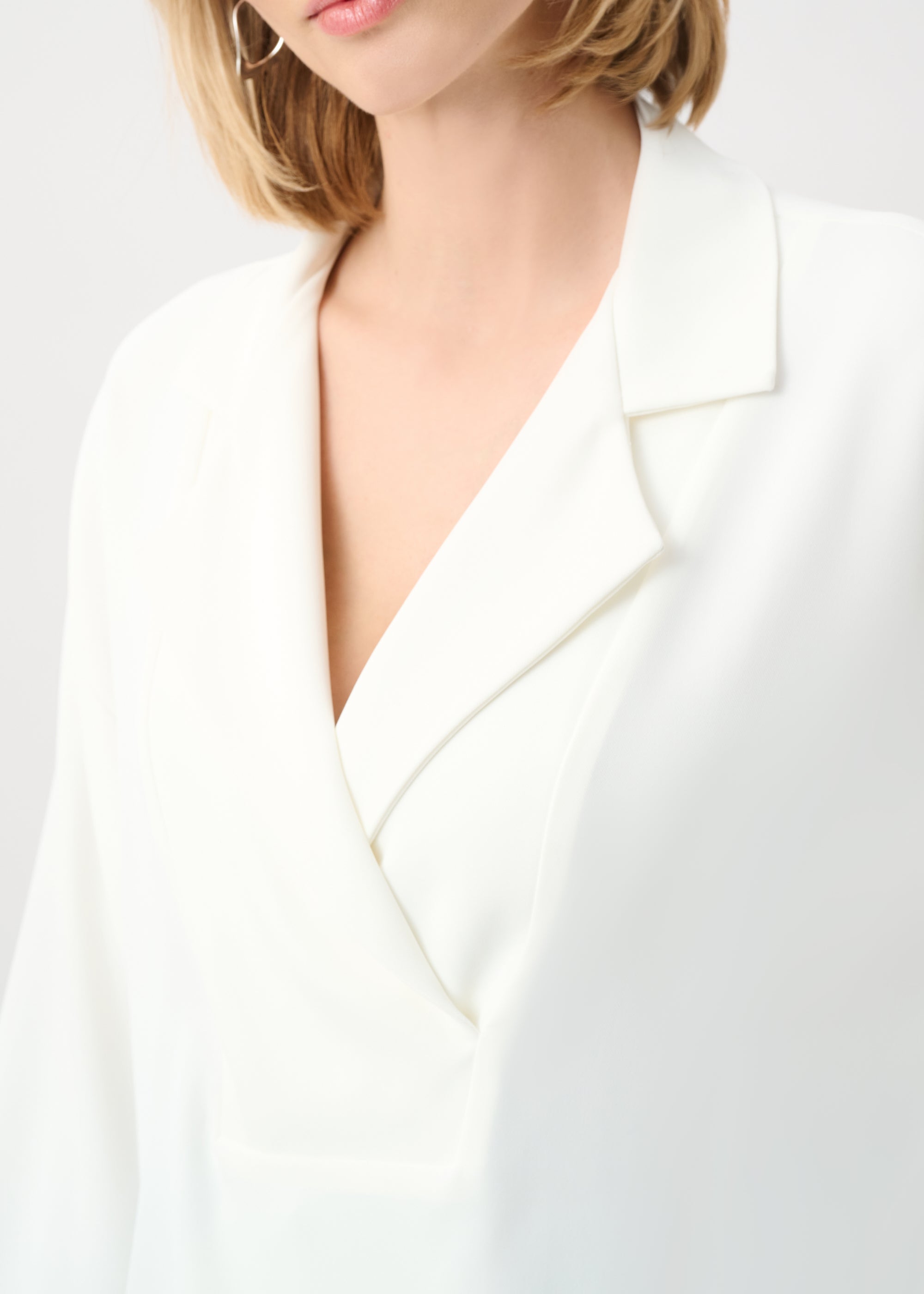 Cleo | Blouse avec col cranté