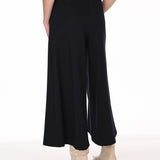 Ever | Pantalon palazzo avec ceinture argentée