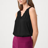 Gia | Camisole satinée avec dentelle