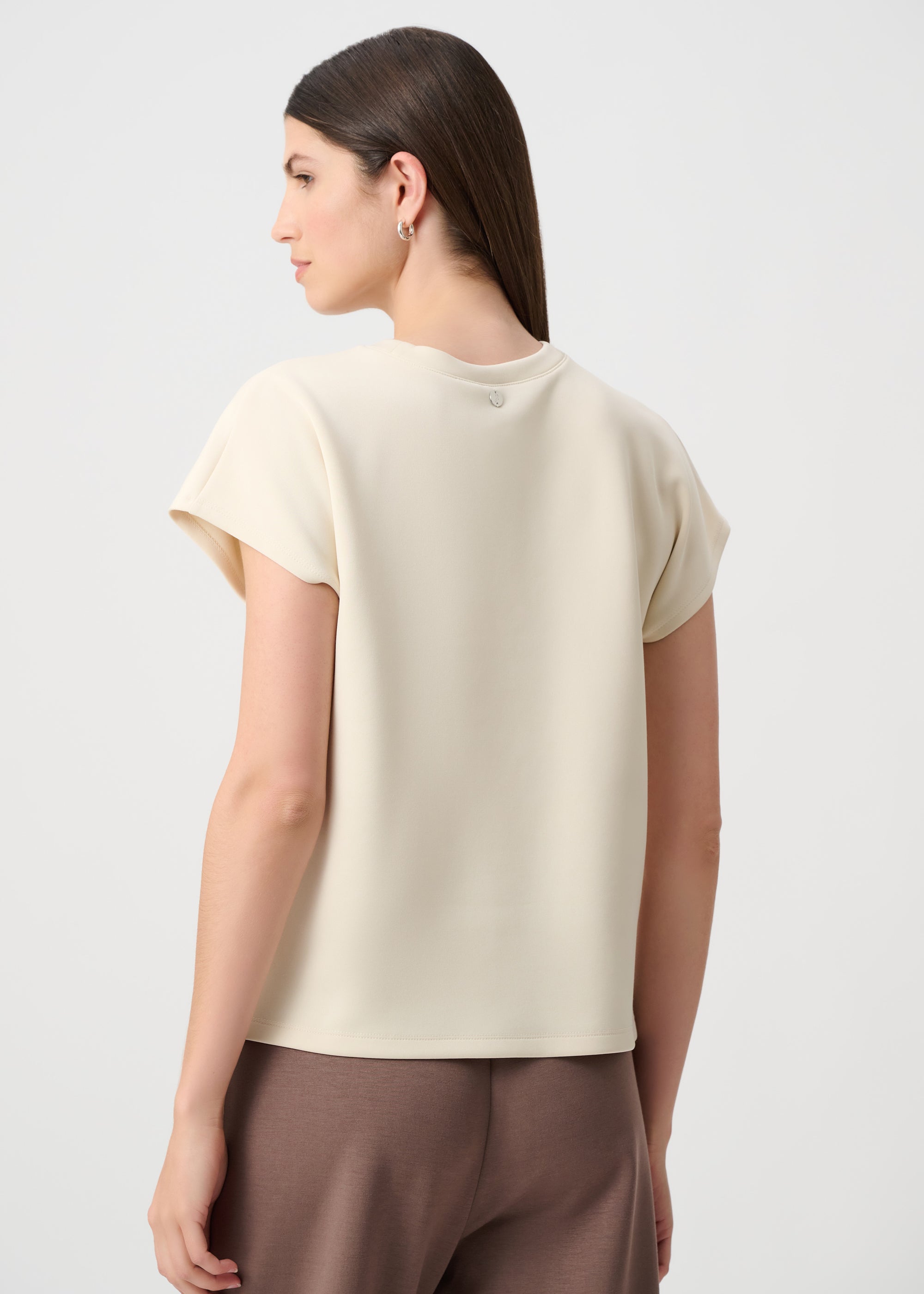 Coline | Haut boxy uni