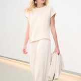 Coline | Haut boxy uni