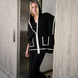 Selene | Veste carrée à capuche