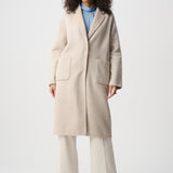 Camélia | Manteau réversible en laine