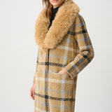 Vera | Manteau à carreaux