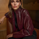 Gisella | Blouson aviateur en cuir