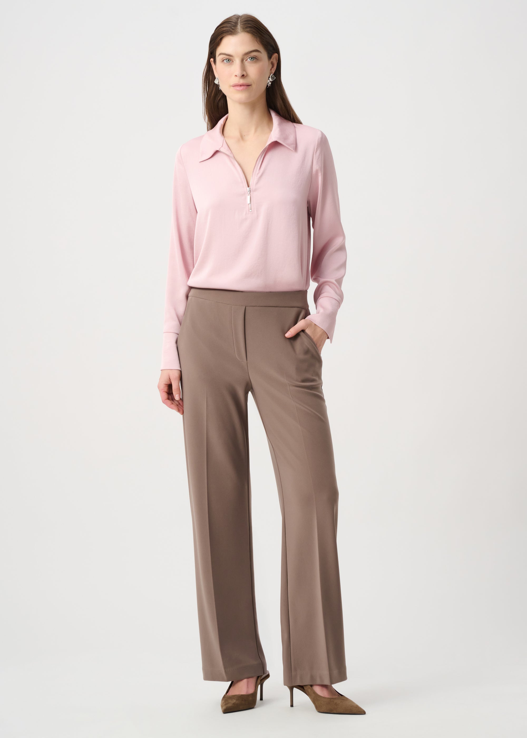 Victoria | Pantalon classique à jambe large