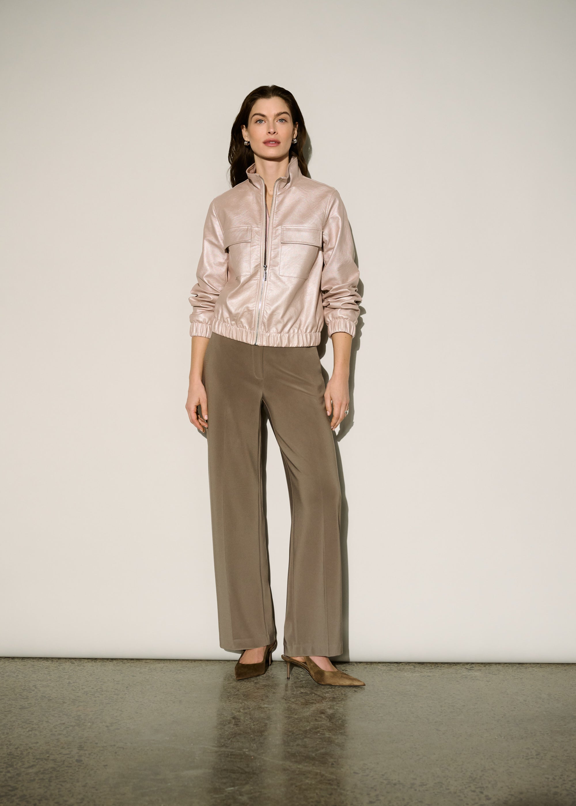 Victoria | Pantalon classique à jambe large