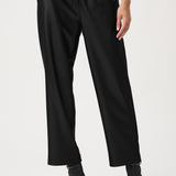 Onyx | Pantalon décontracté en cuir vegan