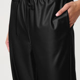 Onyx | Pantalon décontracté en cuir vegan