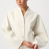 Dove | Veste carrée à col châle