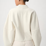 Dove | Veste carrée à col châle