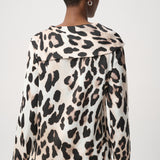 Etta  | Blouse satinée motif animal