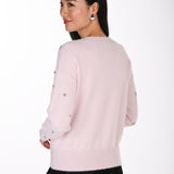 Vale | Pull douillet avec pierres
