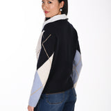 Moab | Chandail motif losange et pierre