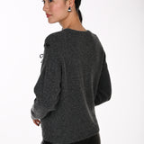 Elko | Pull avec pastilles et boucles