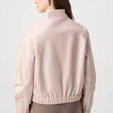 Dara | Blouson métallisé en cuir vegan