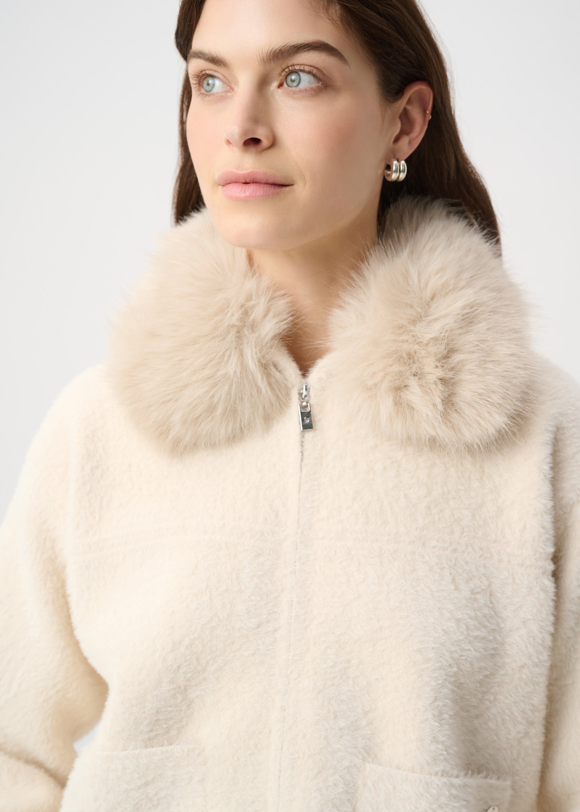 Montrose | Veste cocooning à col amovible