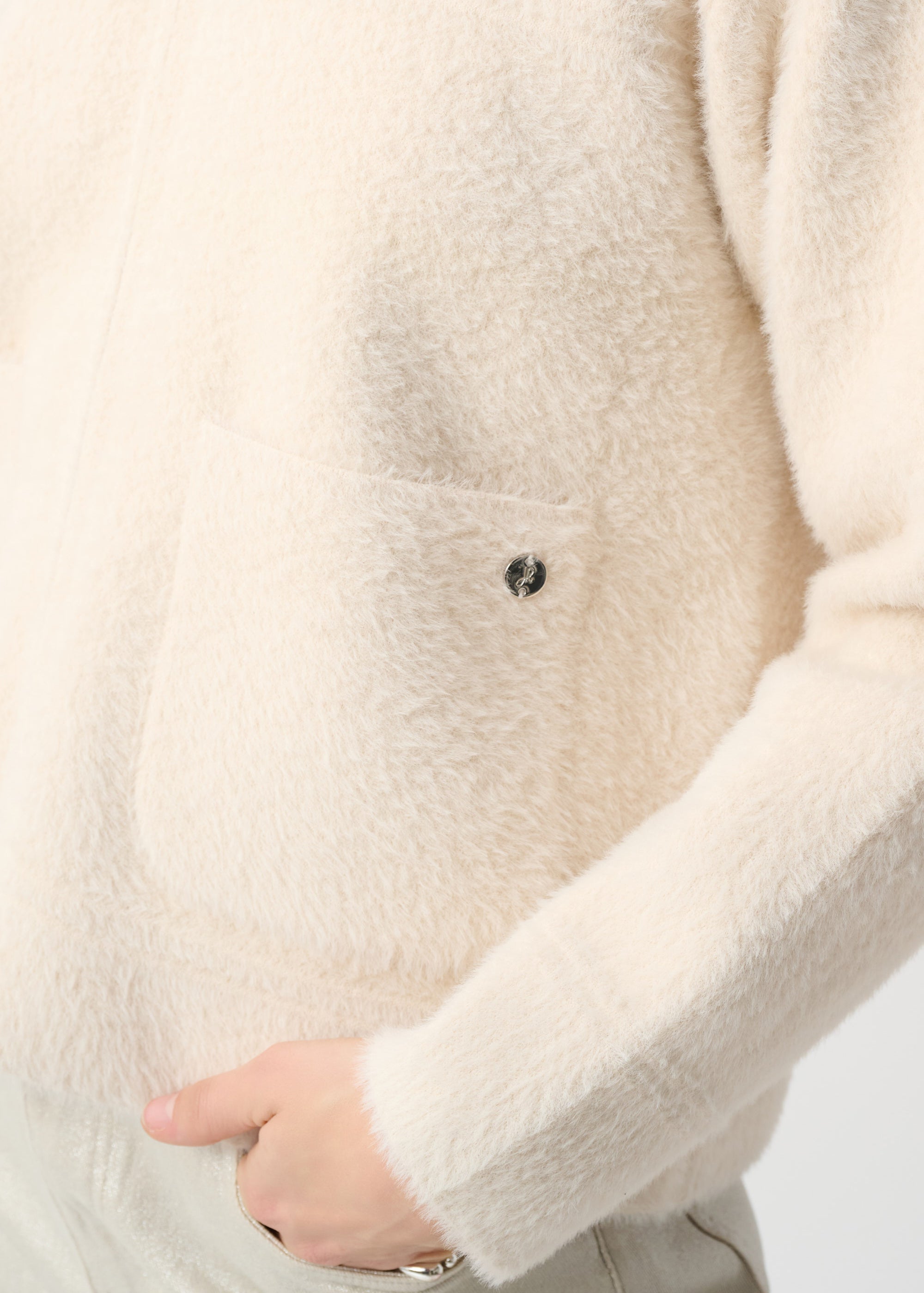 Montrose | Veste cocooning à col amovible