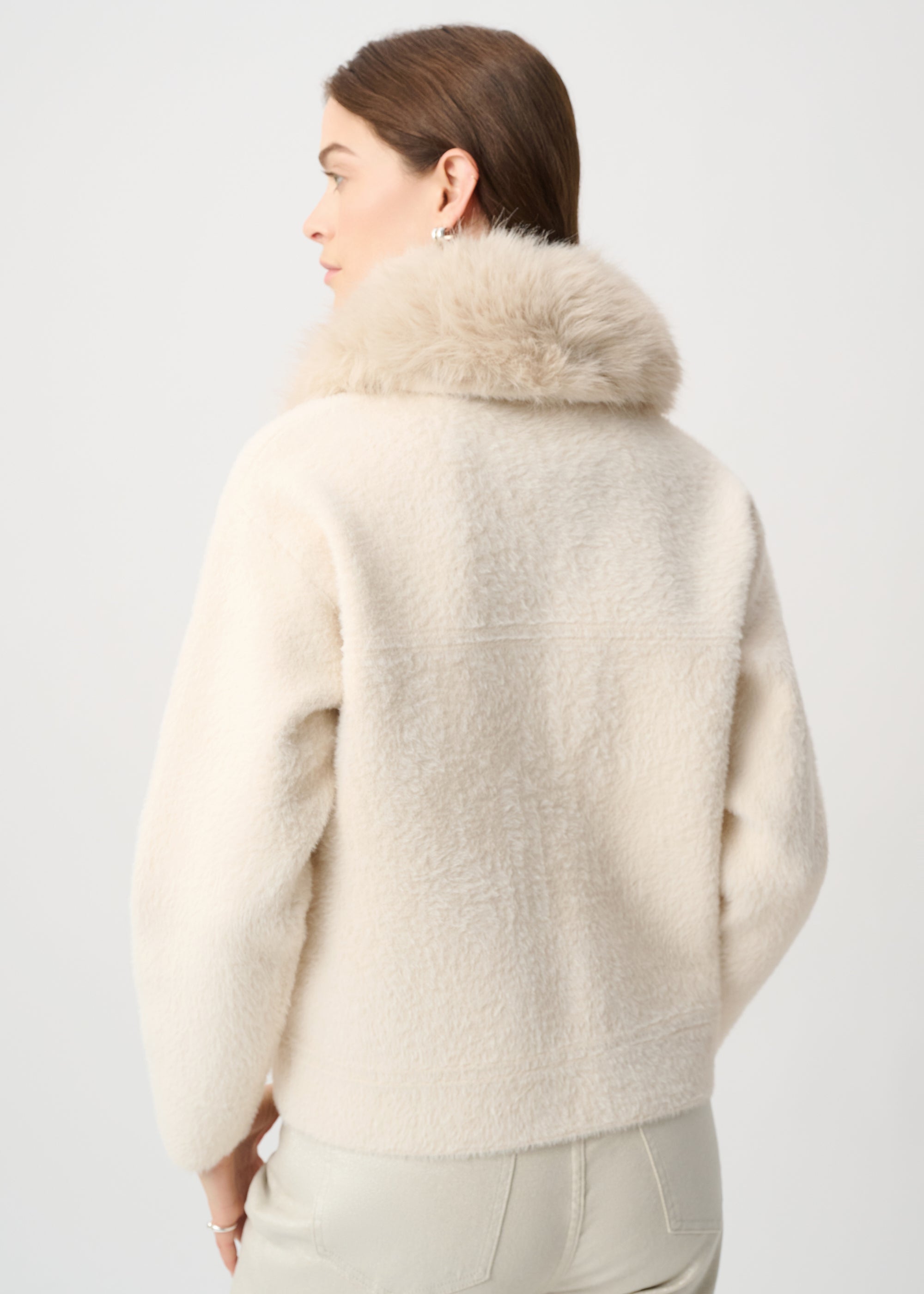 Montrose | Veste cocooning à col amovible