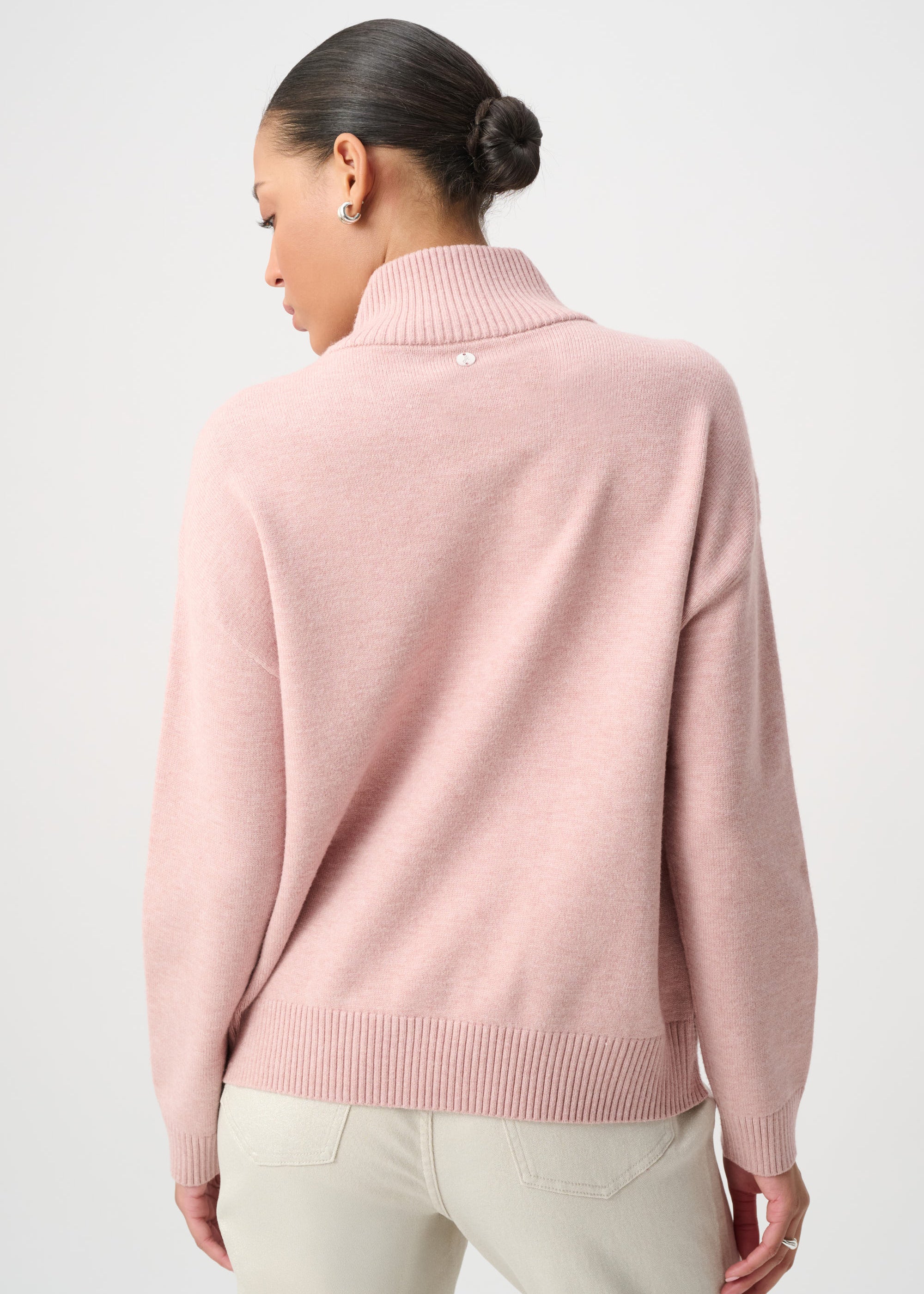 Emma | Pull à col roulé orné