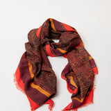 Bocca | Foulard imprimé avec franges