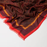 Bocca | Foulard imprimé avec franges