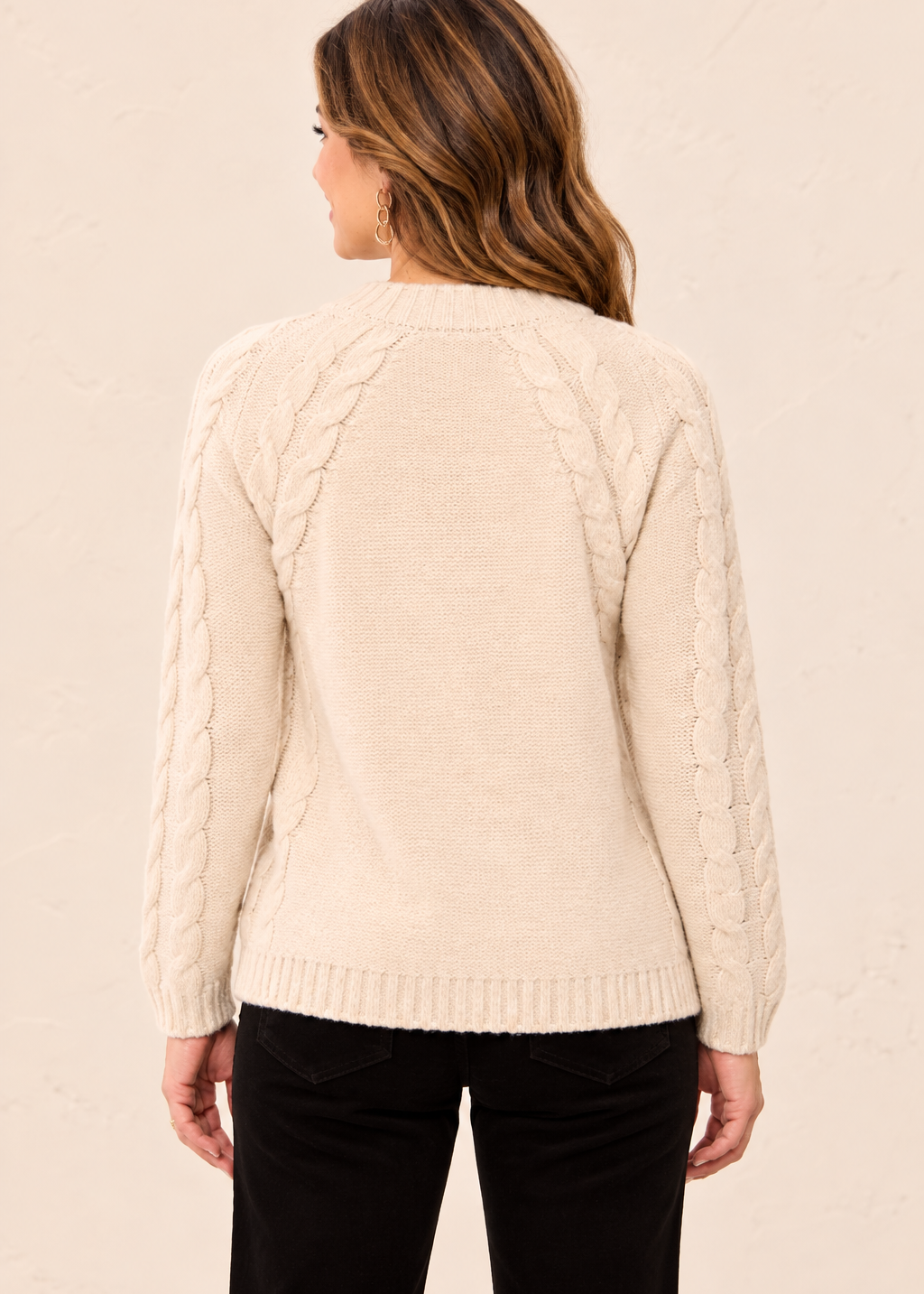 Florence | Pull avec motif torsade