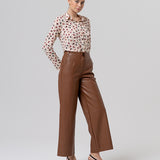 Birch | Pantalon en cuir vegan