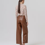 Birch | Pantalon en cuir vegan