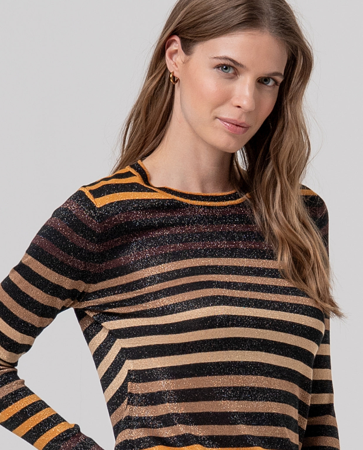 Ansel | Pull léger rayé