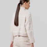 Baird | Cardigan tissu pelucheux avec boutons