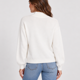 Crane | Pull avec fleur en relief