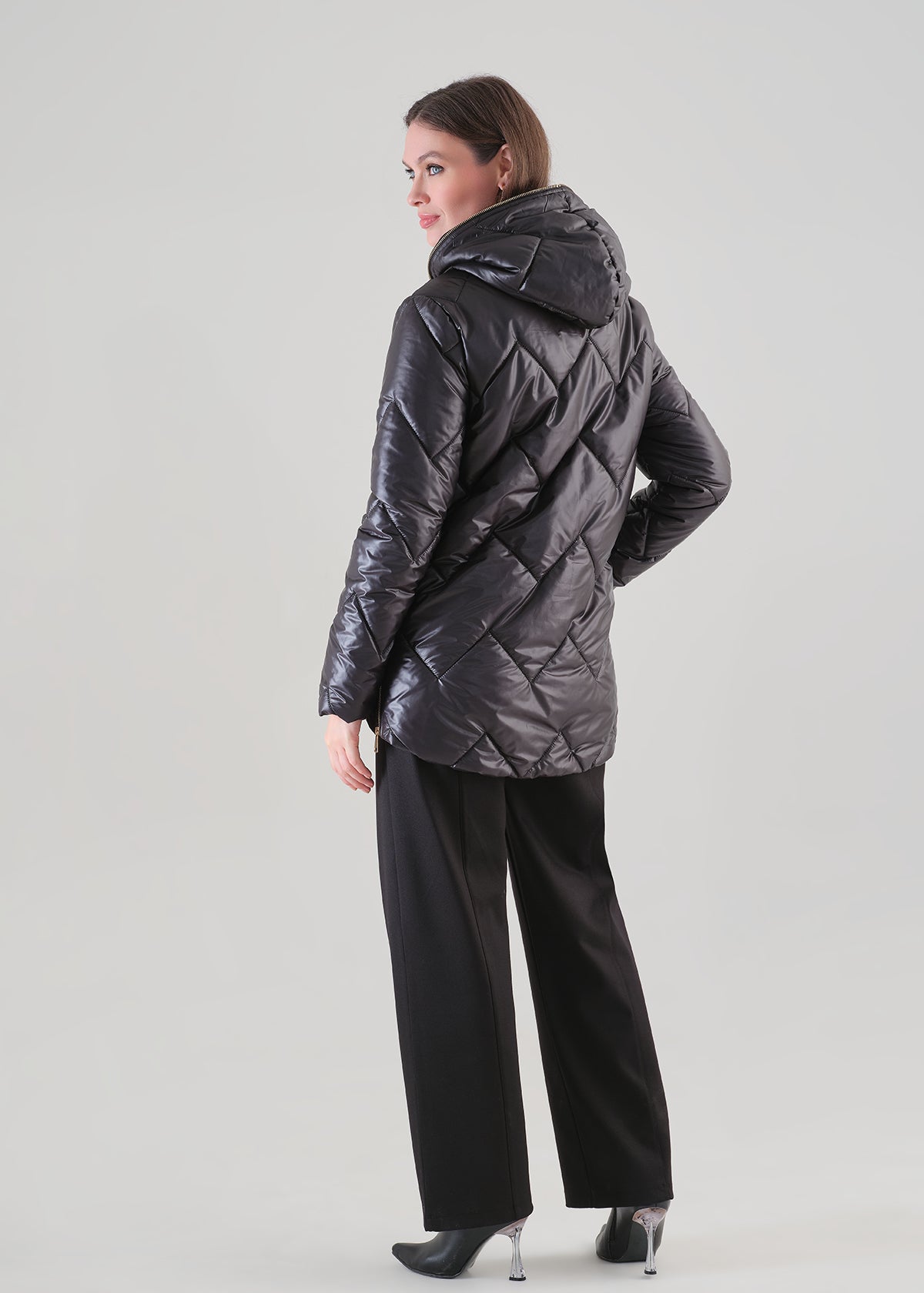 Zion | Manteau matelassé avec capuchon
