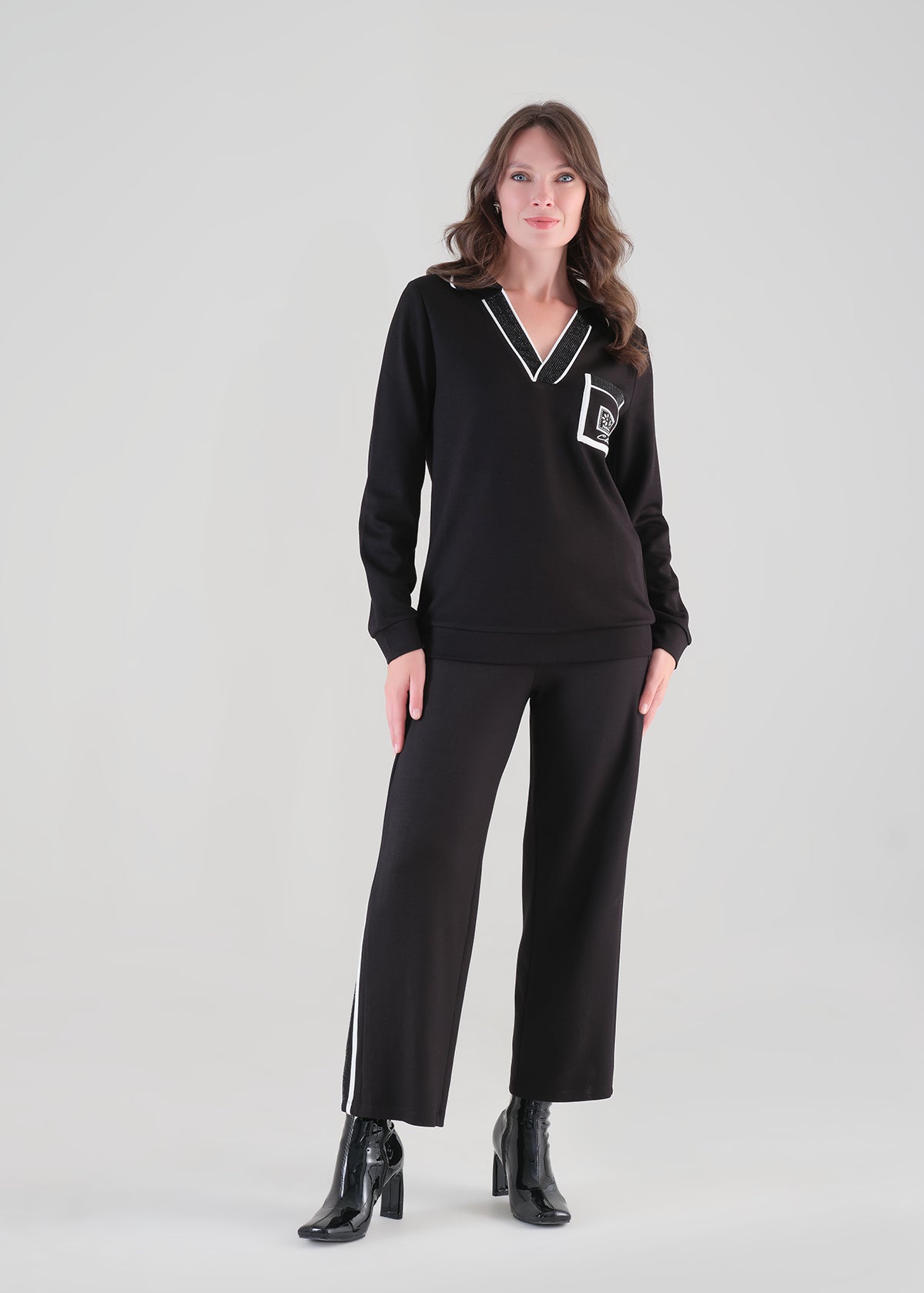 Nolita | Chandail avec poche et brillants