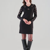 Juliet | Robe avec insertions et brillants