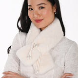 Mylène | Foulard fourrure écologique