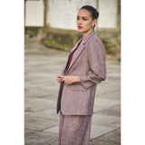 Auden | Veston avec strass - Taille : 6 - Couleur : Merlot