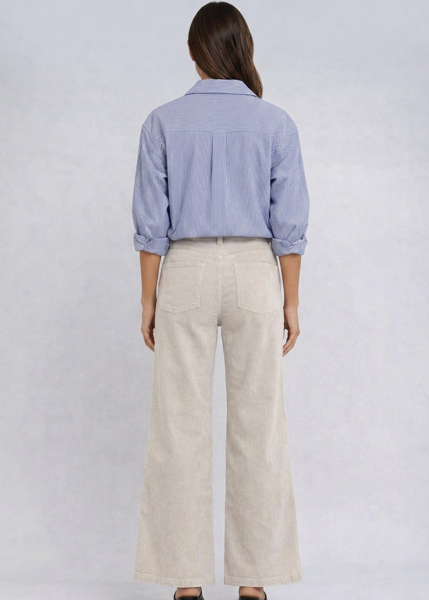 Ellery | Pantalon en corduroy avec fermoir