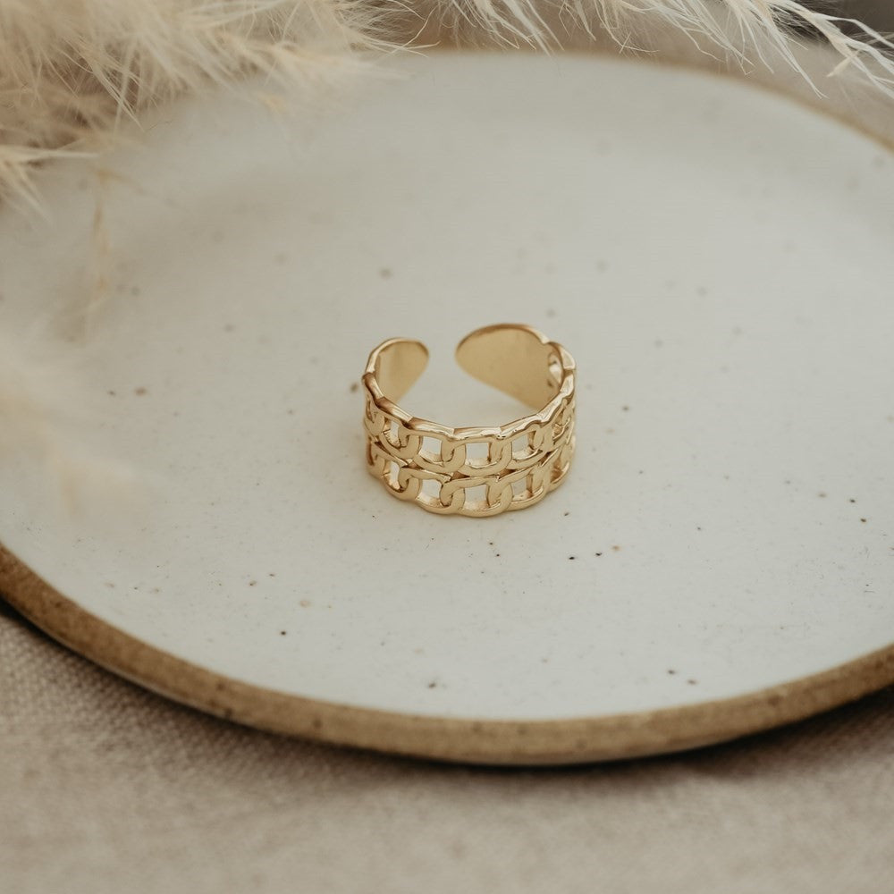 Bague Anarchie - Couleur : Or