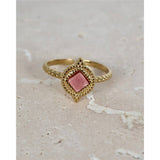 Bague EIVISSA - Couleur : Rose Rhodochrosite