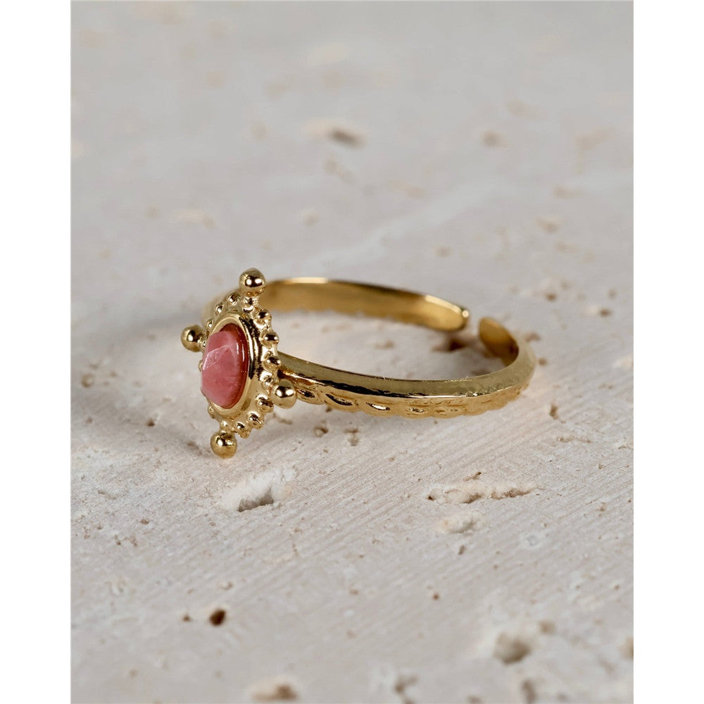 Bague LISBOA - Couleur : Rose Rhodochrosite