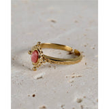Bague LISBOA - Couleur : Rose Rhodochrosite