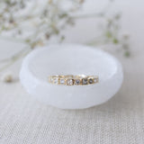 Bague avec zircons - Couleur : Or