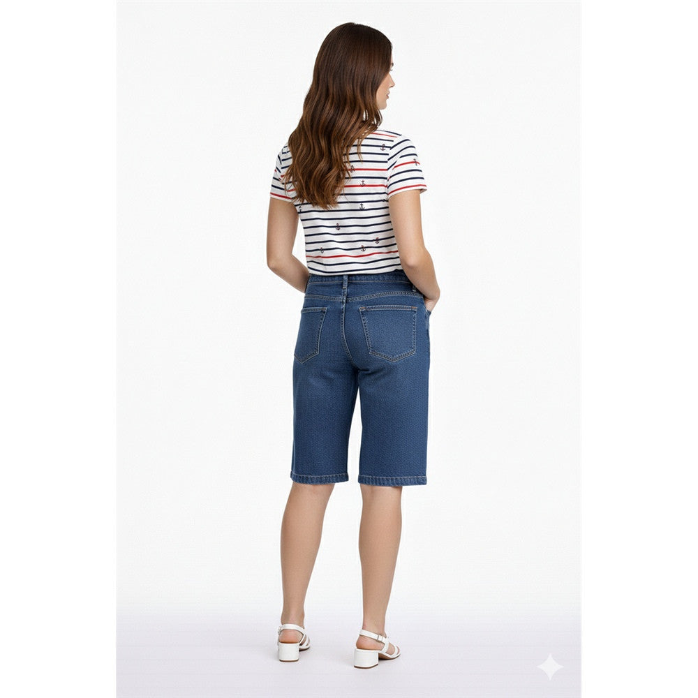 Bermuda en denim